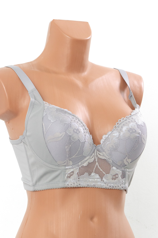 Бюстгальтер-бюстьє з мереживом